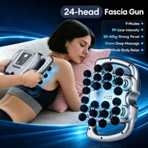 24-Heads Fascia Gun High-Frequency Vibration