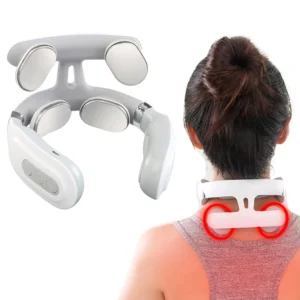 Portable 4-Head Rechargeable Vibration Massager
